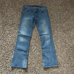 Express Stella low rise boot jeans